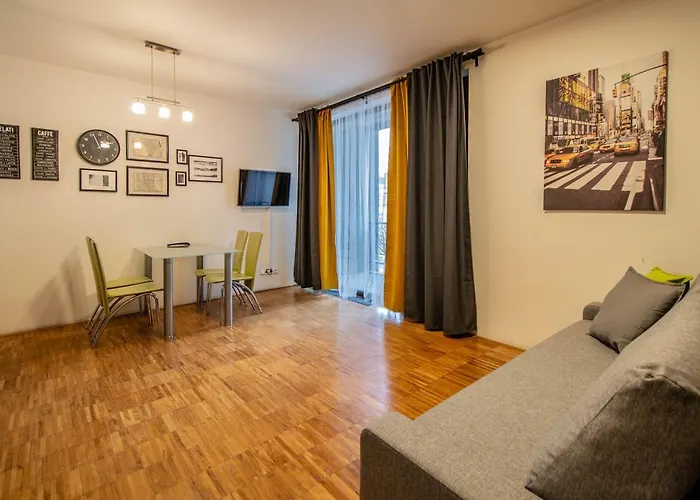 Modern Apartment With Balcony And Garage